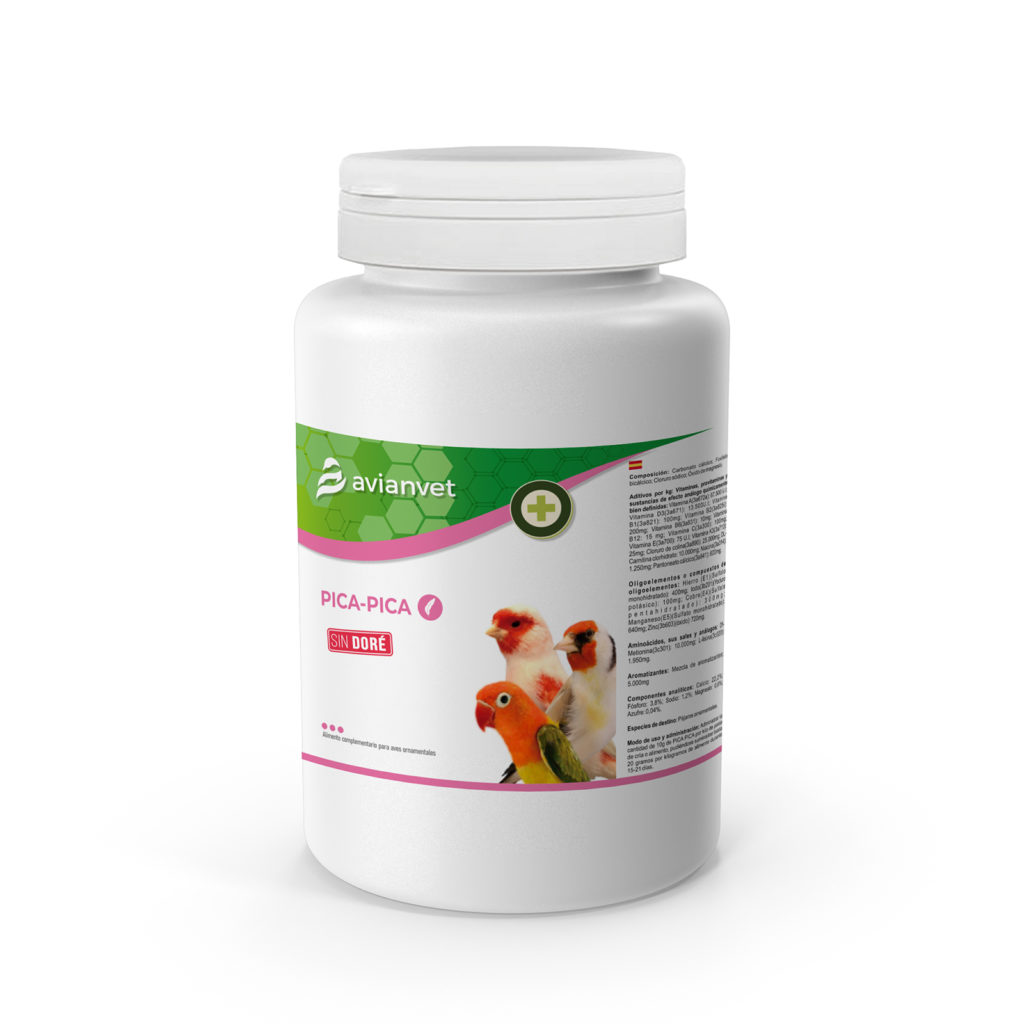 Pica Pica Avianvet (Picaje y muda)