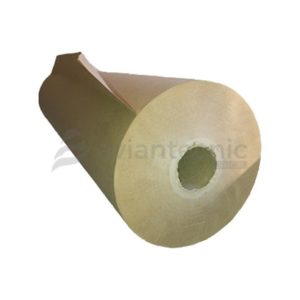 Bobina de papel extra kraft marrón para limpieza de jaulones de cuarenta centímetros resistente y absorbente
