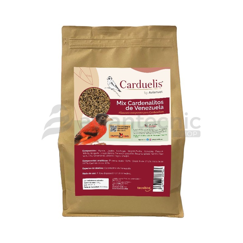 Mix Cardenalitos Venezuela Carduelis 2,5 Kg.